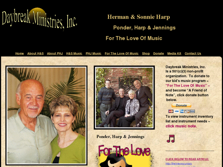 www.hermanandsonnieharp.com