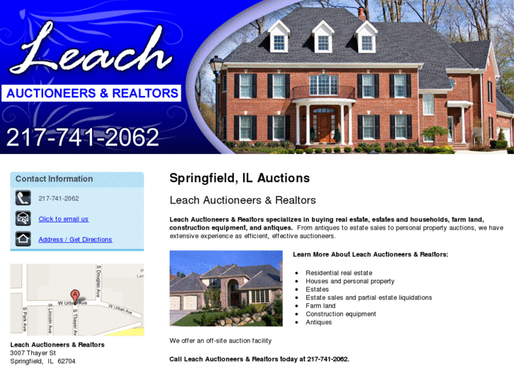 www.leachauctioneers.com