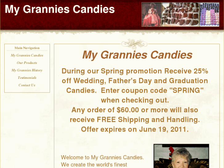 www.mygranniescandies.com