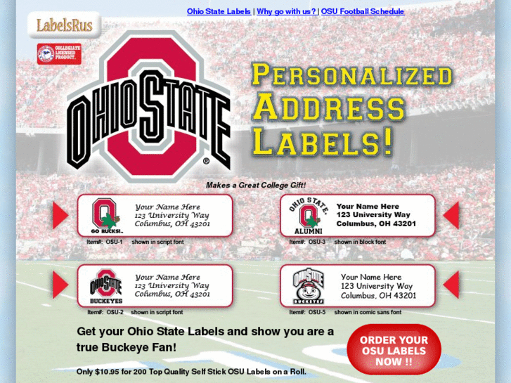 www.ohiostatelabels.com