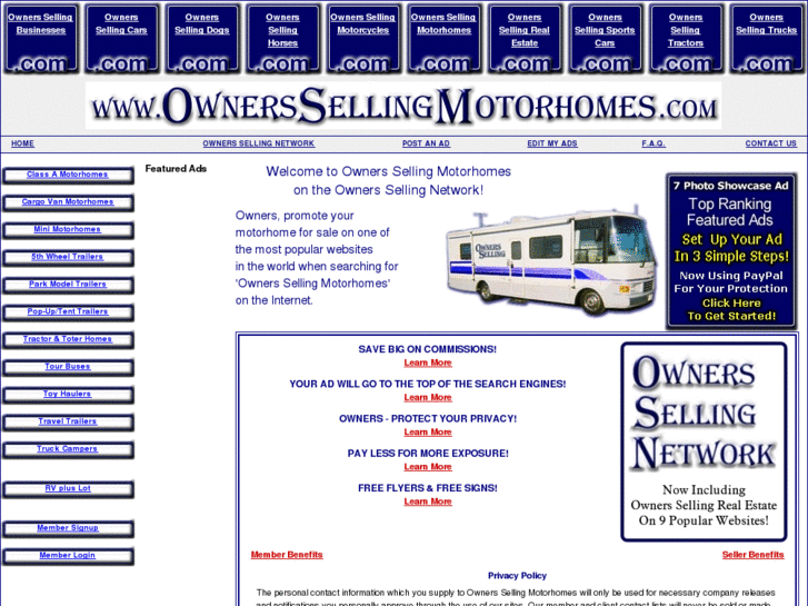 www.ownerssellingmotorhomes.com