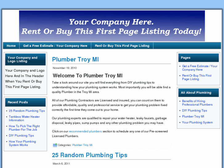 www.plumbertroymi.com