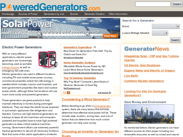 www.poweredgenerators.com