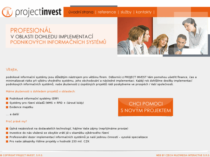 www.projectinvest.cz