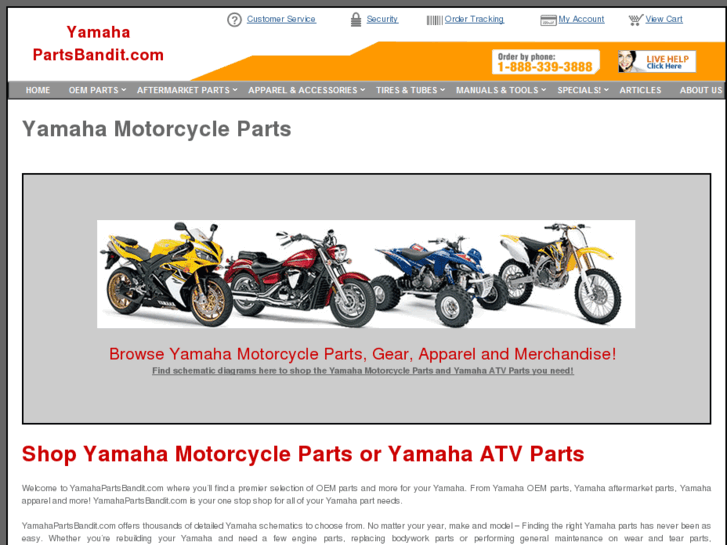 www.yamahapartsbandit.com