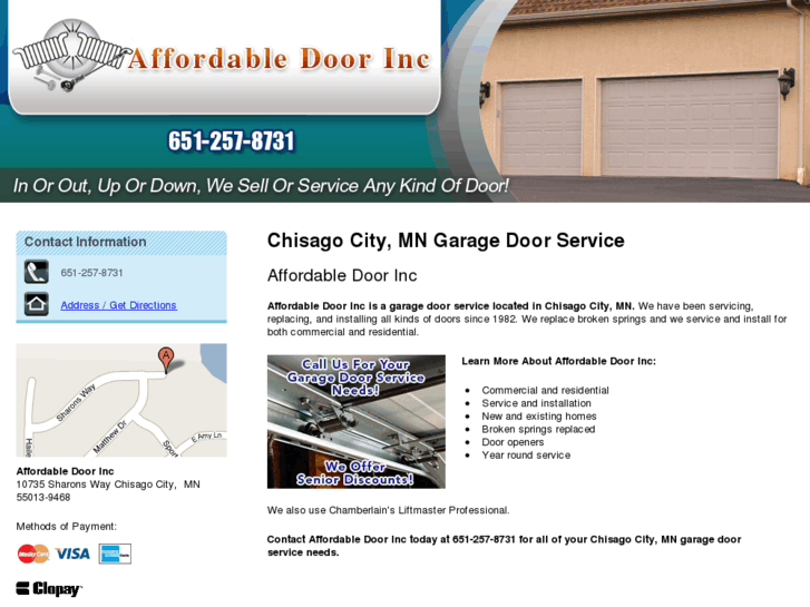 www.affordgarageabledoorinc.com