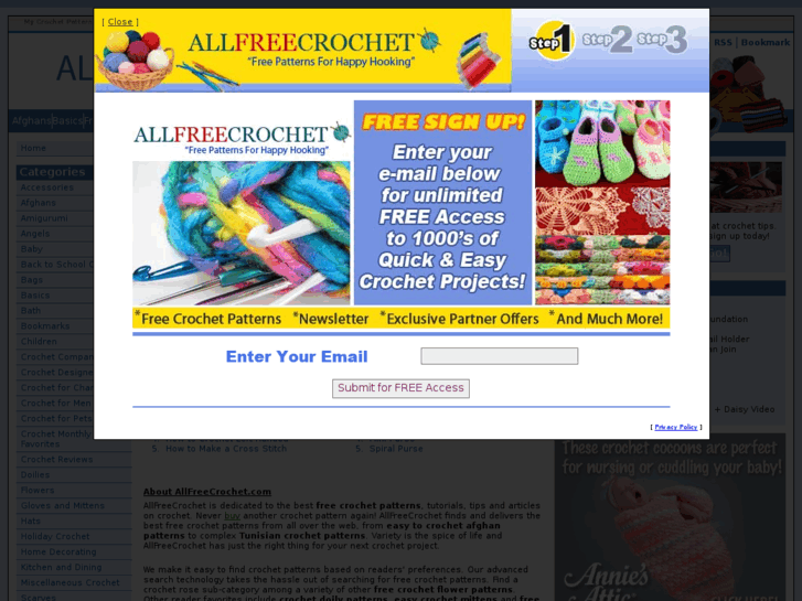 www.allfreecrochet.com