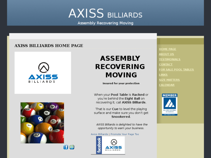 www.axissbilliards.com