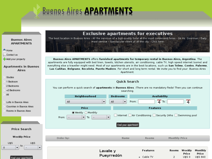 www.buenosairesapartments.net