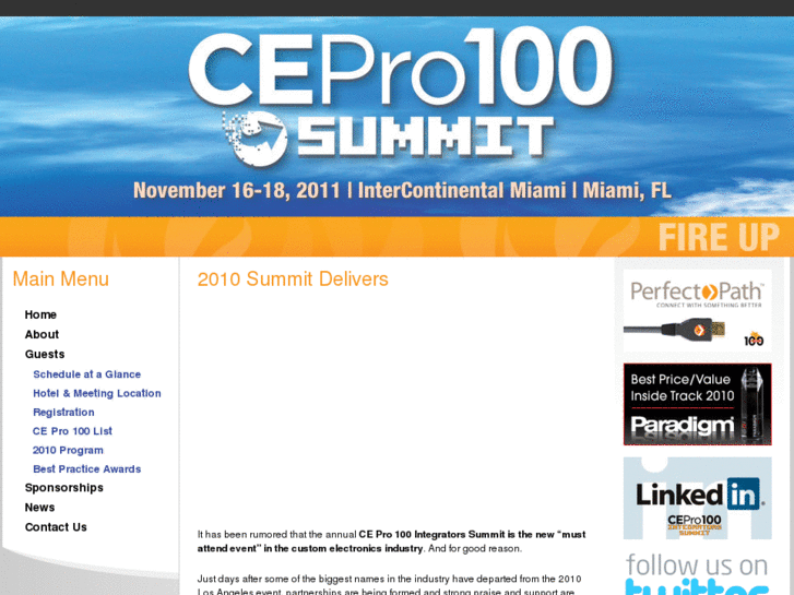 www.cepro100summit.com