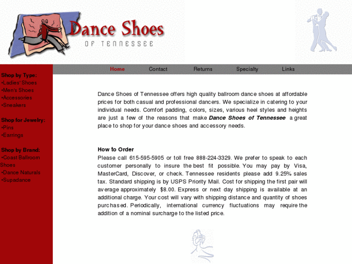 www.danceshoesoftennessee.com