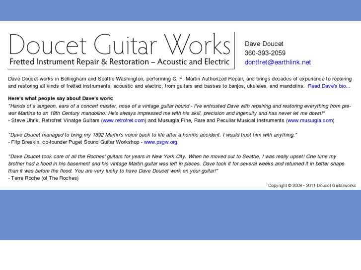 www.doucetguitarworks.com