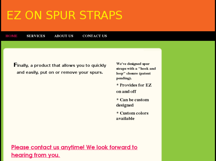 www.ezonspurstraps.com