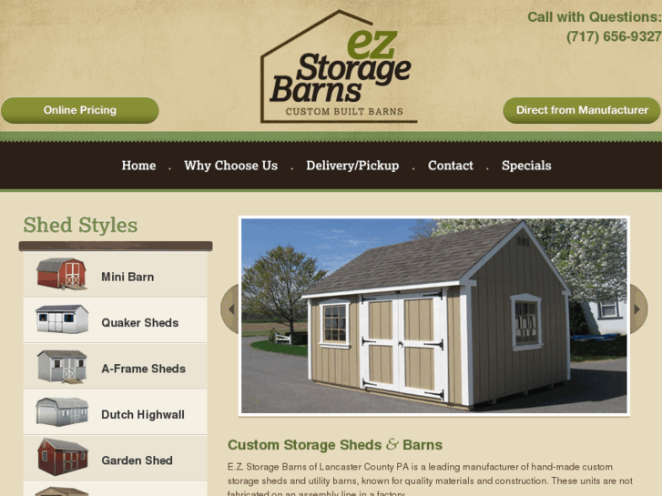 www.ezstoragebarns.com