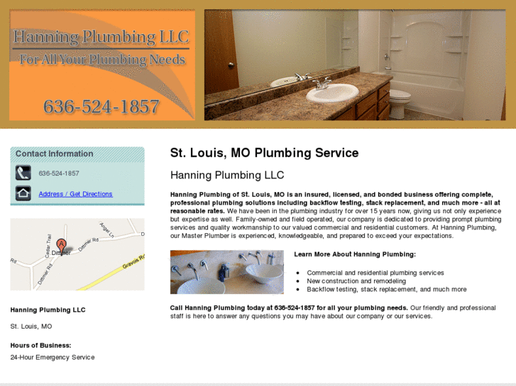 www.hanningplumbingstl.net