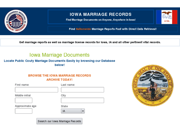 www.iowamarriagerecords.org