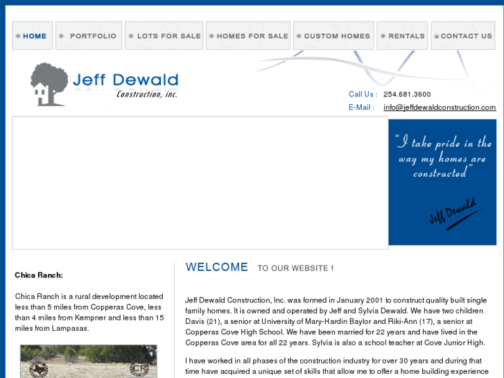 www.jeffdewaldconstruction.com