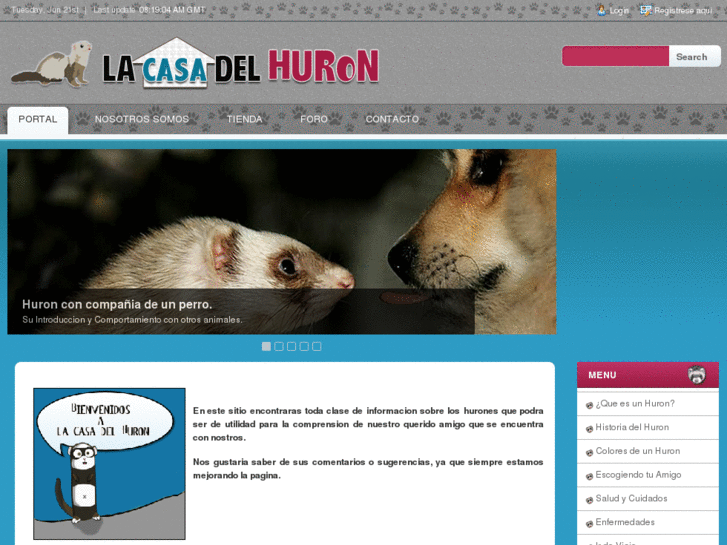 www.lacasadelhuron.com