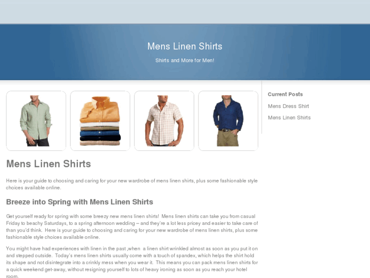 www.menslinenshirts.net