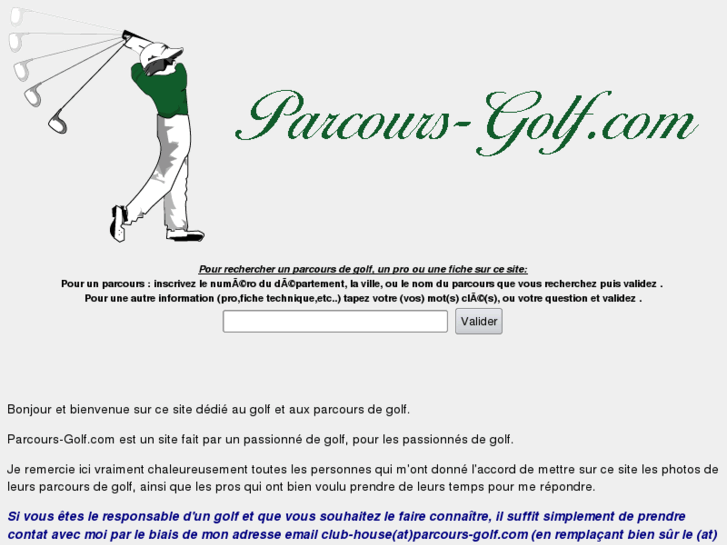 www.parcours-golf.com