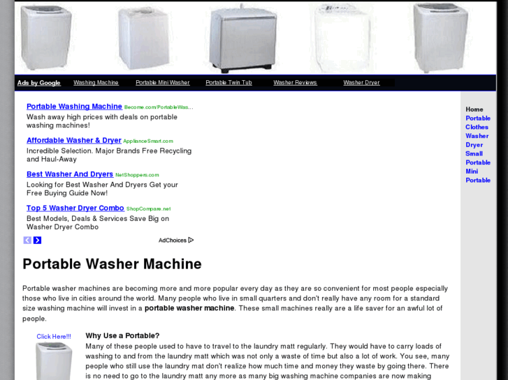 www.portablewashermachine.com