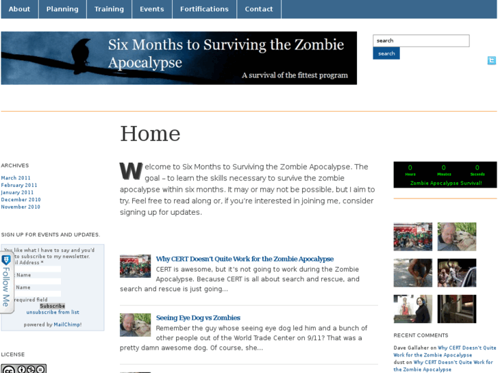 www.zombieproject.net