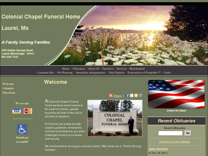 www.colonialchapellaurel.com