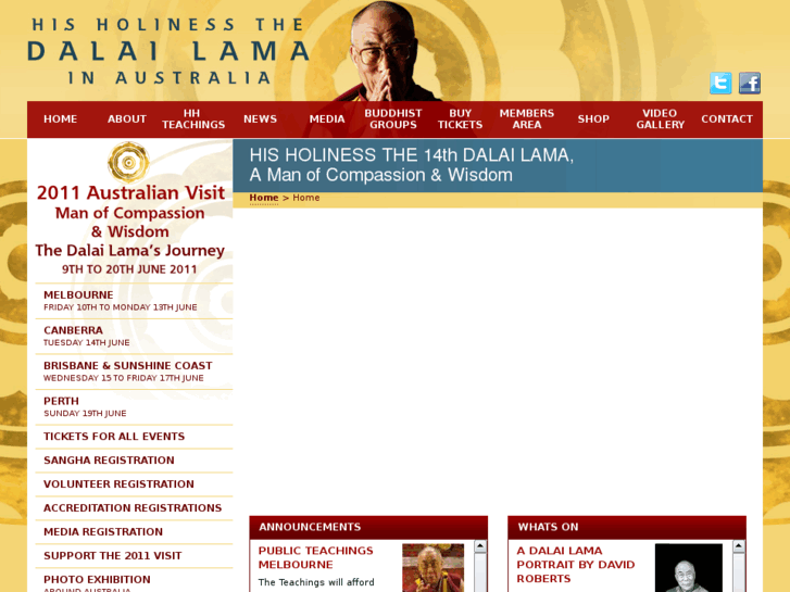 www.dalailamainaustralia.com