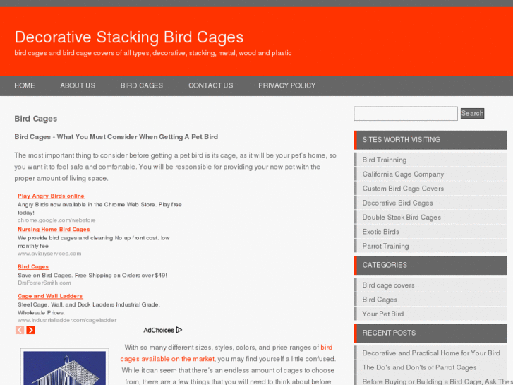 www.decorativestackingbirdcage.com