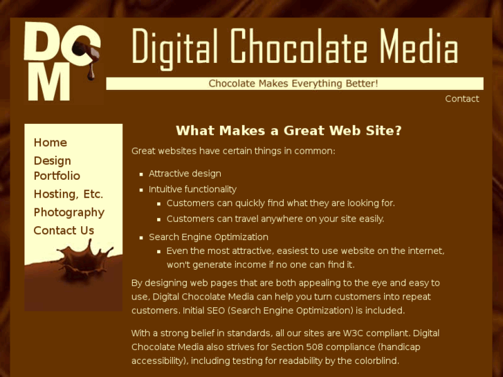 www.digitalchocolatewebdesign.com