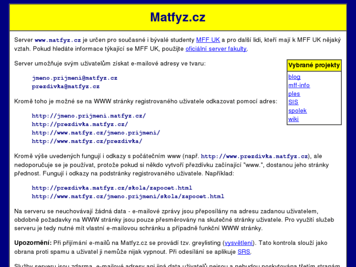 www.matfyz.cz