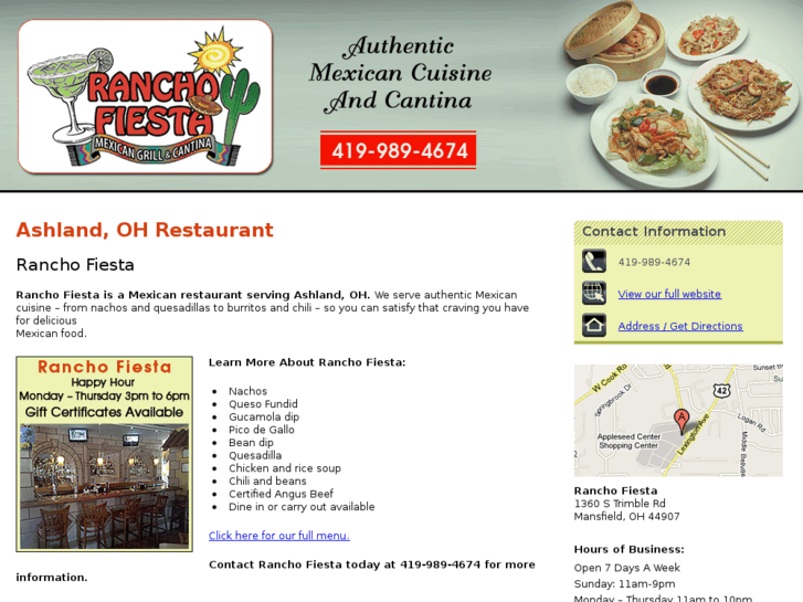 www.mexicanrestaurantashland.com