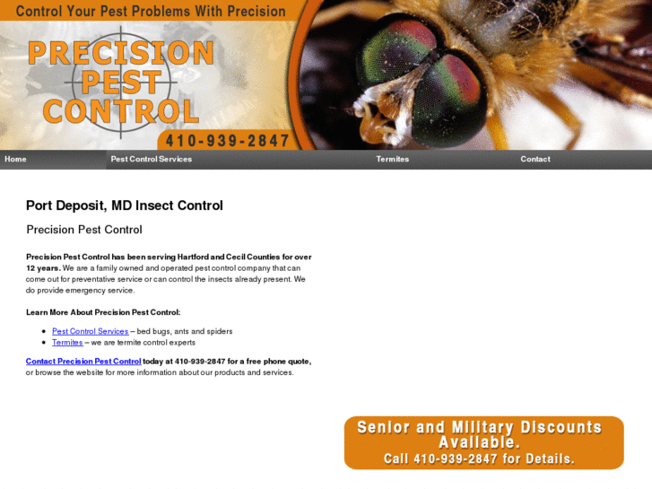 www.precisionpestcontrolmd.com