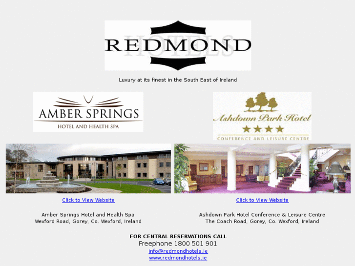 www.redmondhotelgroup.com