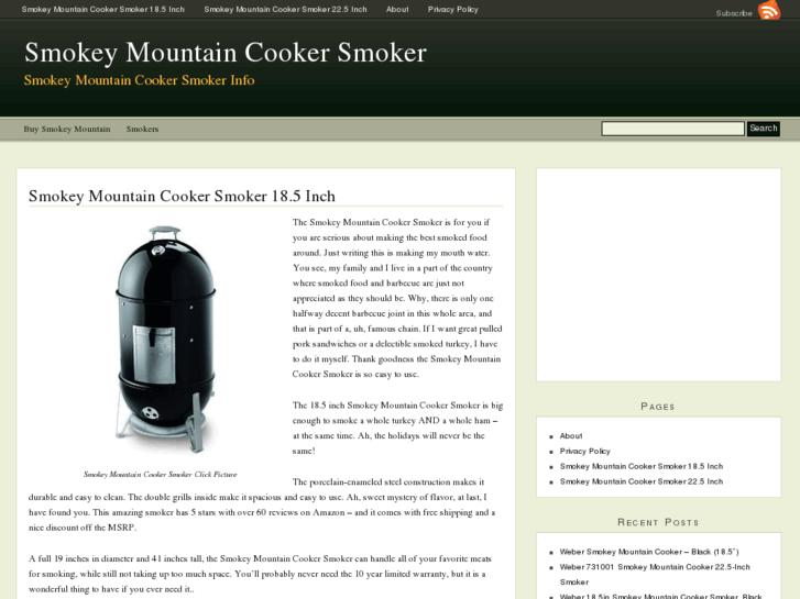 www.smokeymountaincookersmoker.com