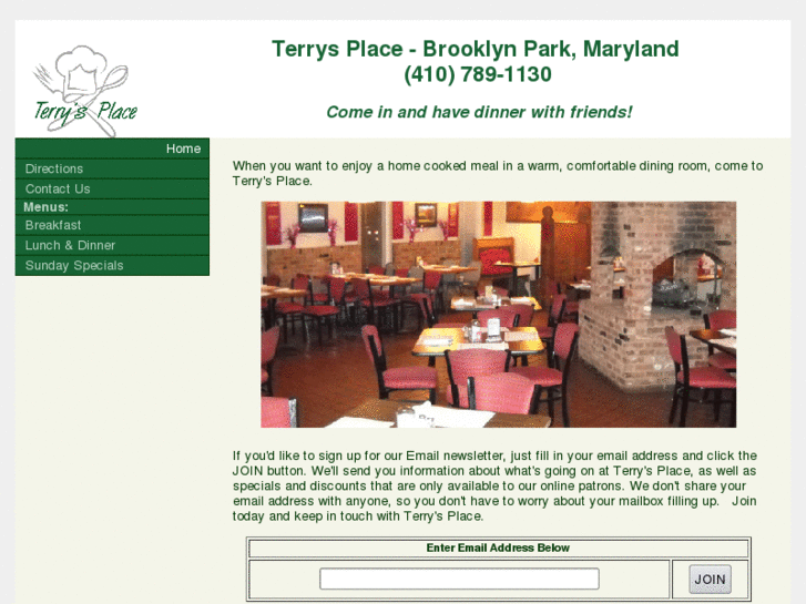 www.terrysplacerestaurant.com