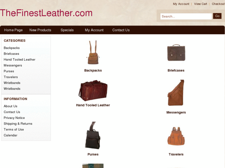 www.thefinestleather.com