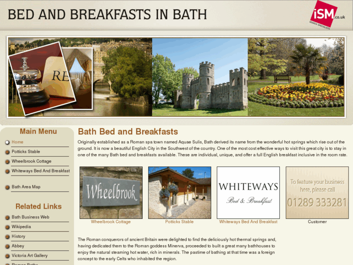 www.bathbedandbreakfasts.co.uk