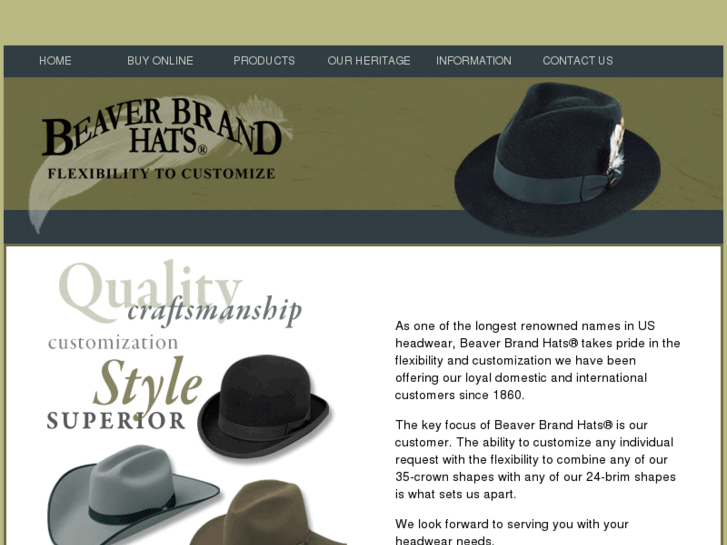 www.beaverbrandhats.com