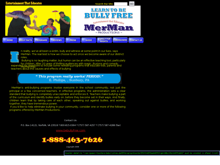 www.bebullyfree.com