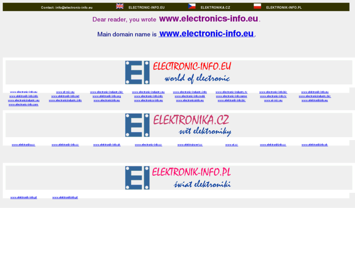 www.electronics-info.eu