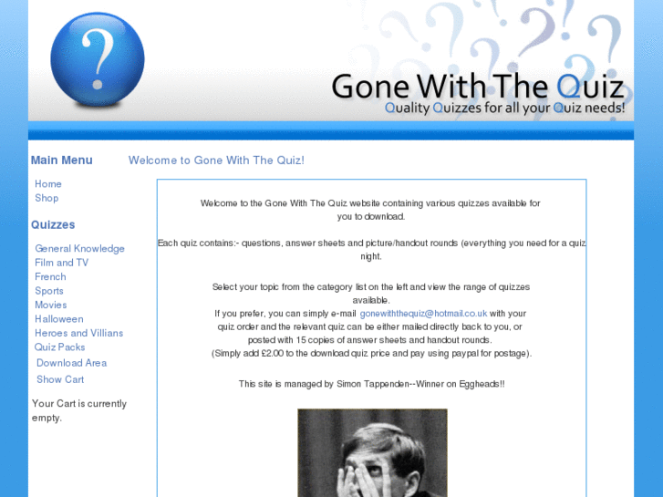 www.gonewiththequiz.com