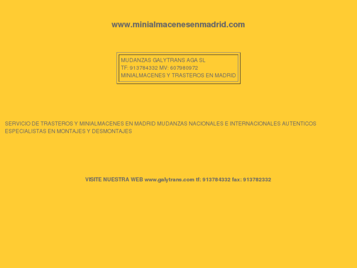 www.minialmacenesenmadrid.com