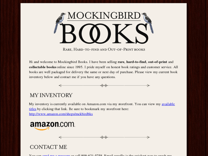 www.mockingbird-books.com