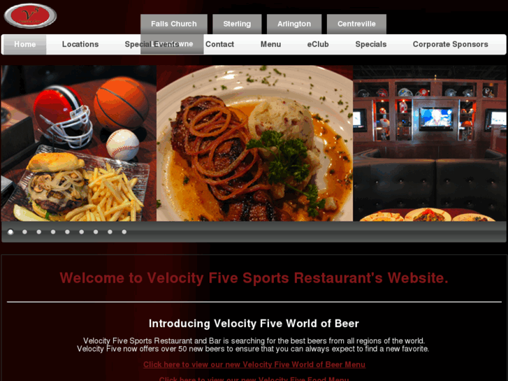 www.velocityfiverestaurant.com