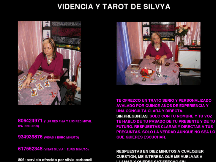 www.videnciaytarotdesilvya.com