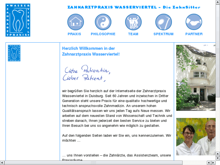 www.zahnarztpraxis-wasserviertel.com