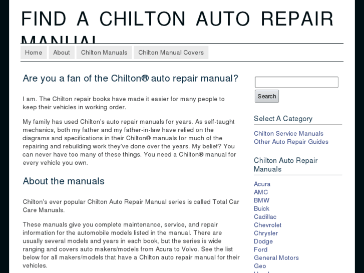 www.bestautorepairmanual.com