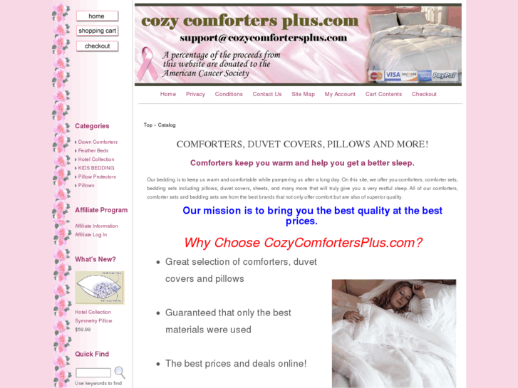 www.cozycomfortersplus.com