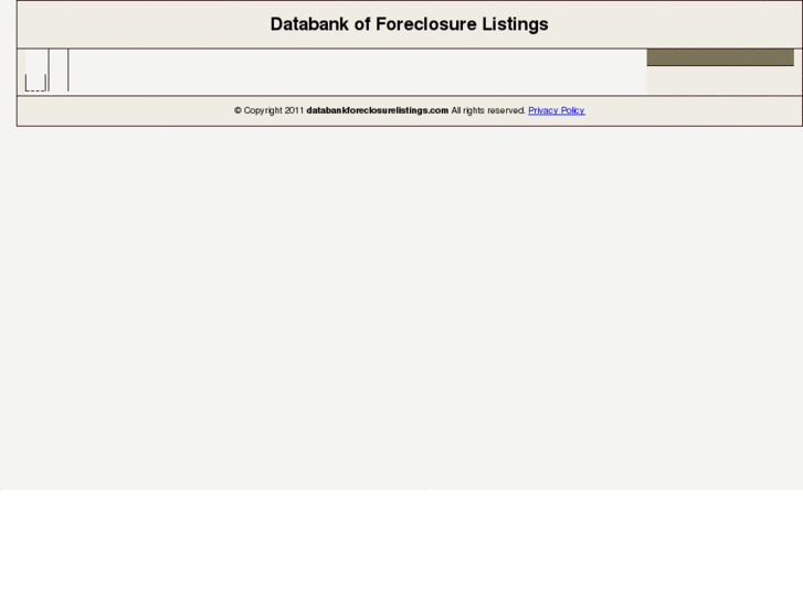www.databankforeclosurelistings.com